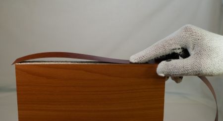 Наклеивание кромки слева направо